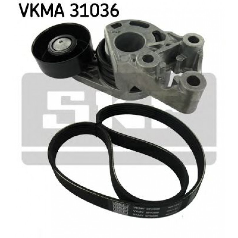 VKMA 31036 SKF Комплект доріжкового ремня